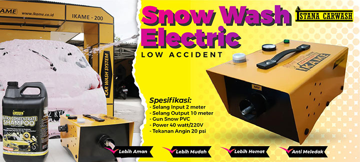 Ikame Snow Wash Elektrik
