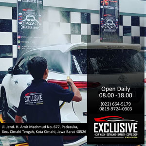 exclusive carwash cover 300 BERANDA KONSUMEN