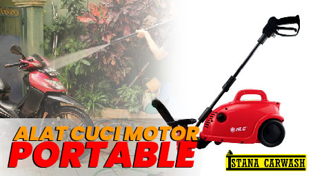 mesin cuci motor portable Alat Pencuci Motor Portable