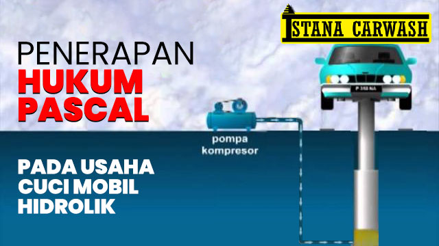 penerapan hukum pascal pada usaha cuci mobil hidrolik Penerapan Hukum Pascal Pada Usaha Cuci Mobil Hidrolik