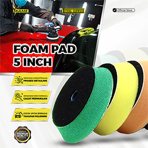 Peralatan & Obat Salon Mobil FOAM PAD 5 INCH 300 Peralatan & Obat Salon Mobil