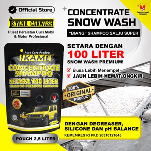 biang shampoo 2.5 300 KONSENTRAT SHAMPO SNOWWASH